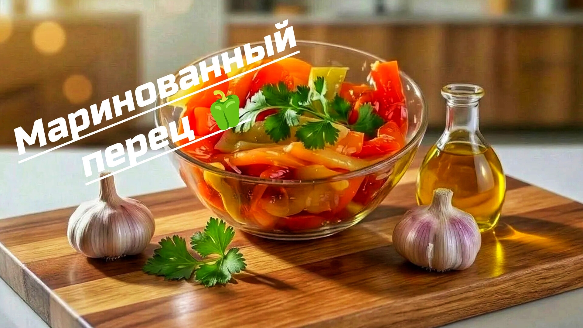 МАРИНОВАННЫЙ ПЕРЕЦ 🫑 Закуска, которая исчезнет первой ❗ Покажу свой проверенный рецепт ☝️