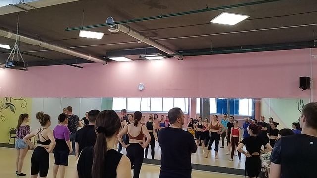 с мастер класса, танцы