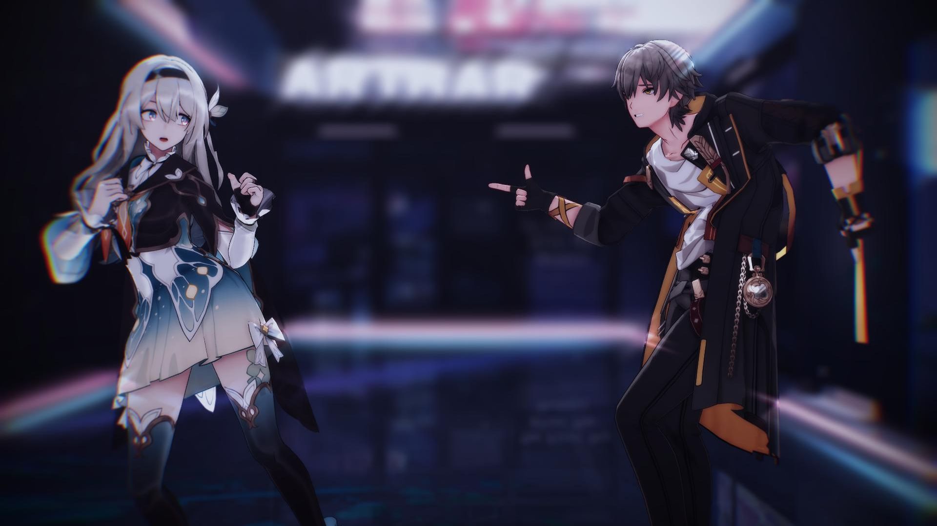 ||mmd X Honkai Star Rail|| Let's Grove Tonight |Caelus||Firefly|