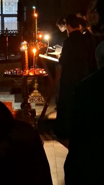 1 Великий пост. Великое Повечерие. Архив.видео от 24.02.26.г