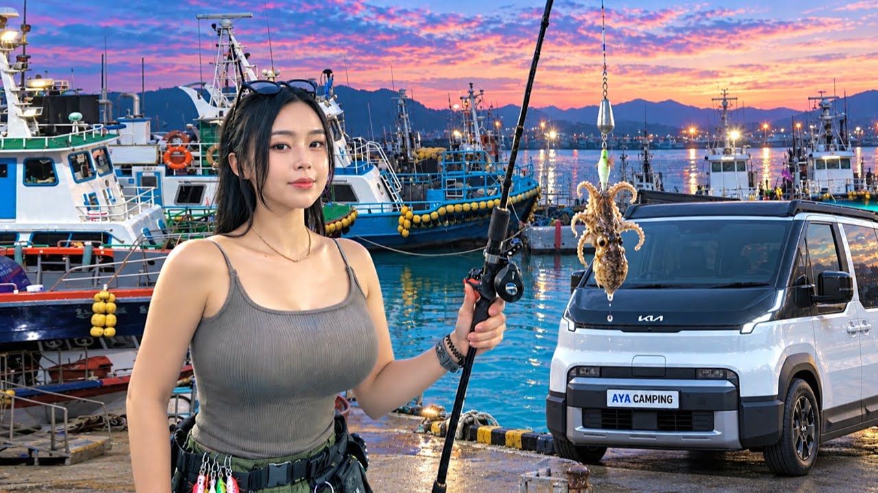 🚗 Автокемпинг PV5 & Рыбалка с лодки 🎣 Поклёвка за поклёвкой! Camping ASMR