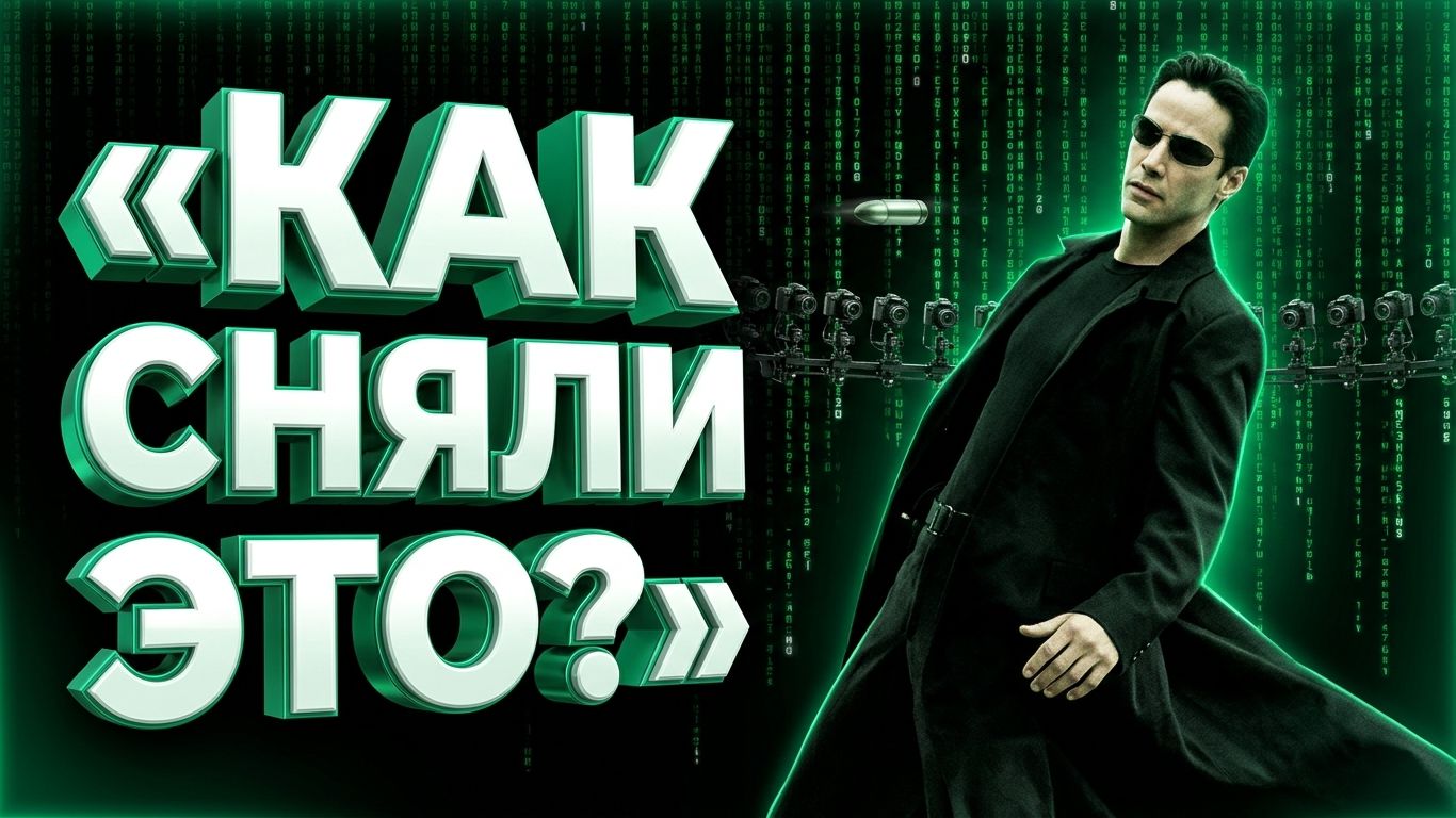 Матрица: как сняли остановку времени и изменили кино