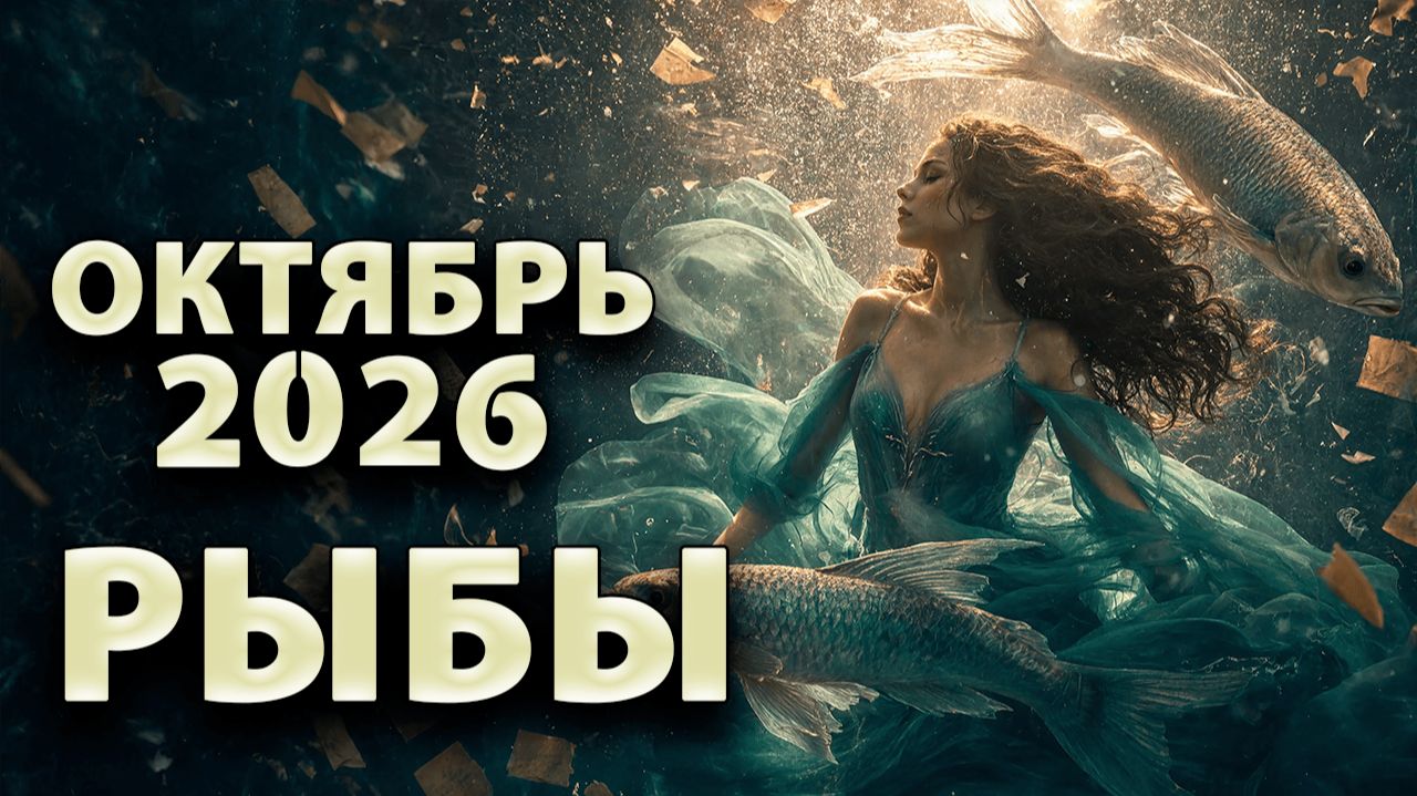 РЫБЫ - ГОРОСКОП на ОКТЯБРЬ 2026
