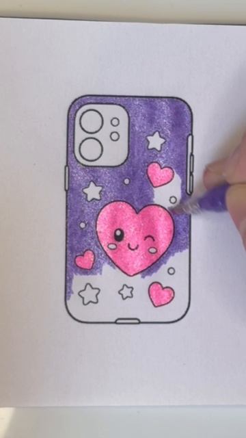Раскраска айфон 💖