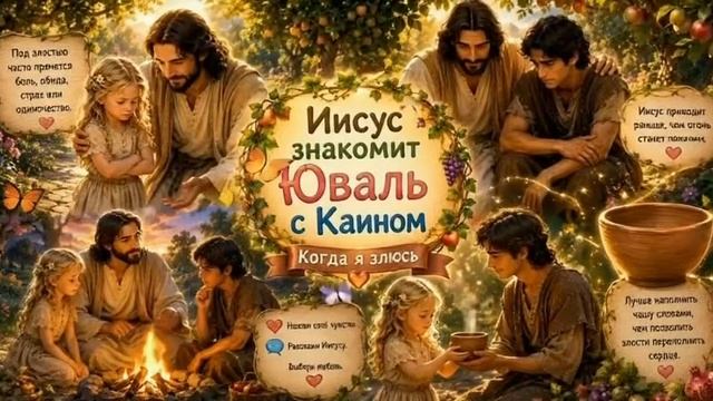 Юваль в Божьем Саду - Иисус знакомит Юваль с Каином (История 60)