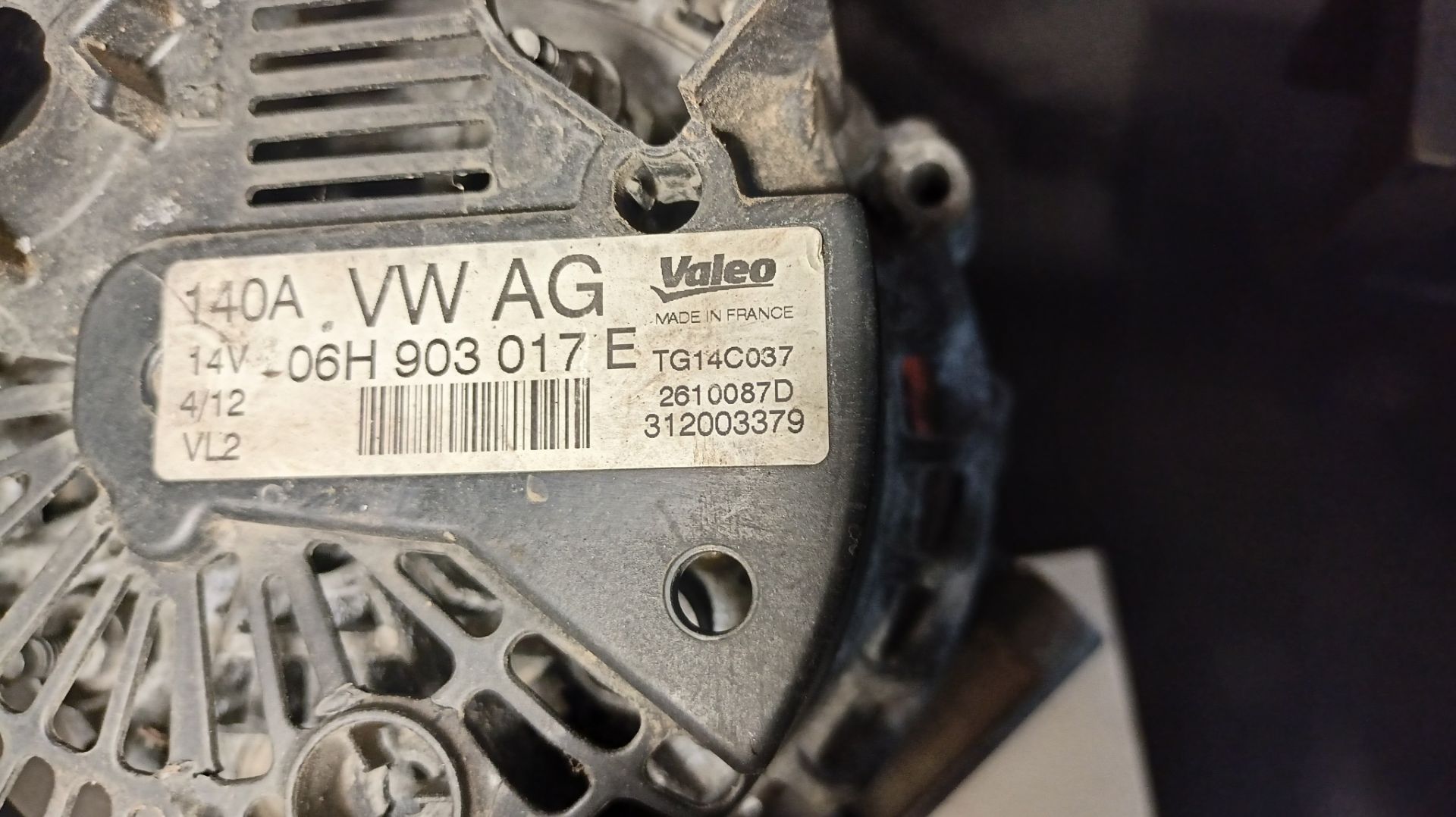 Генератор VW AG Валео. Неисправность.