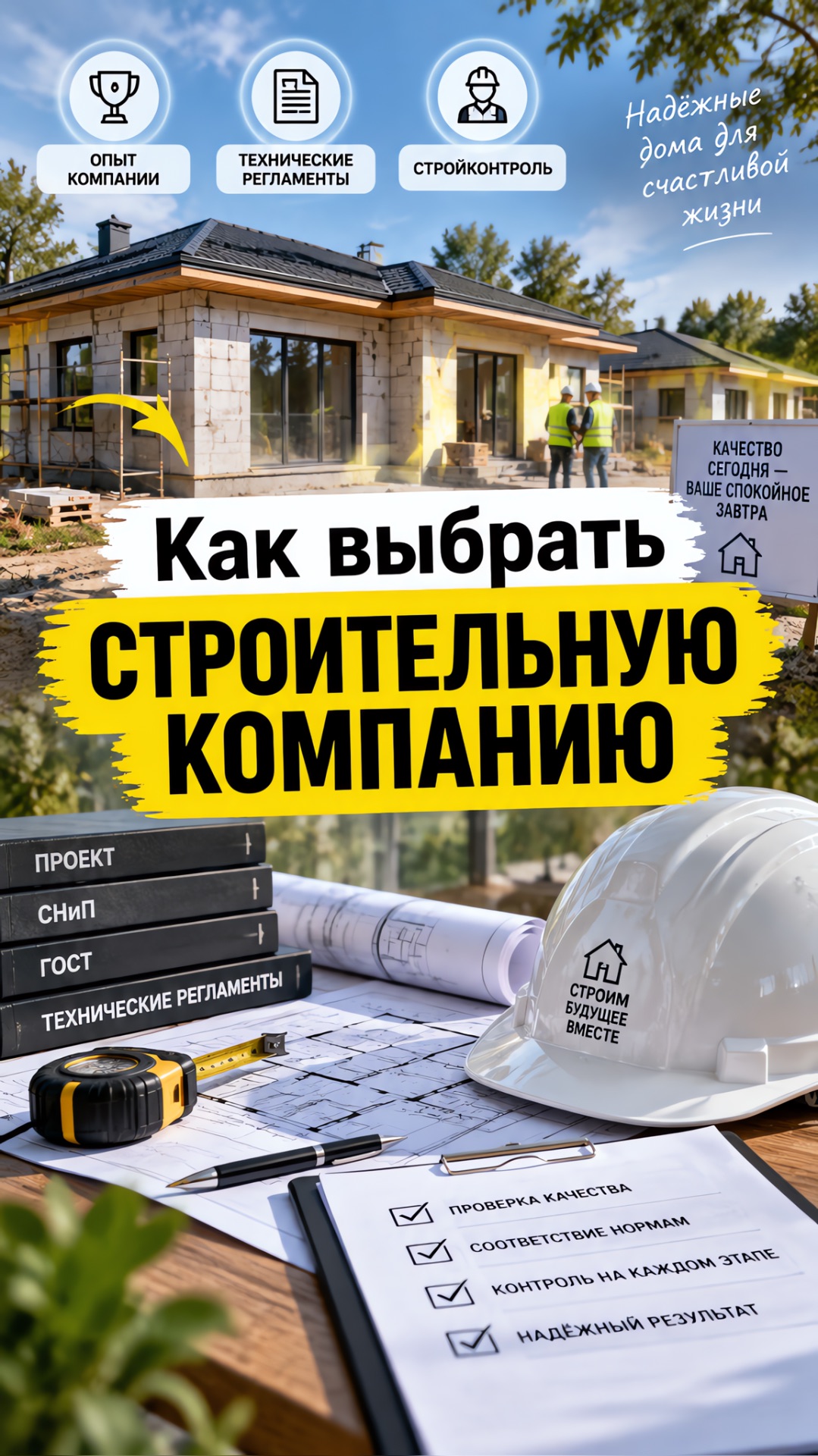 Как выбрать строительную компанию?