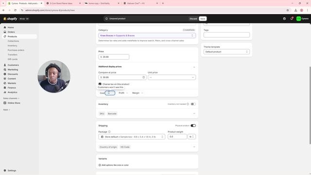 How To Create A Product + Set Up Menus