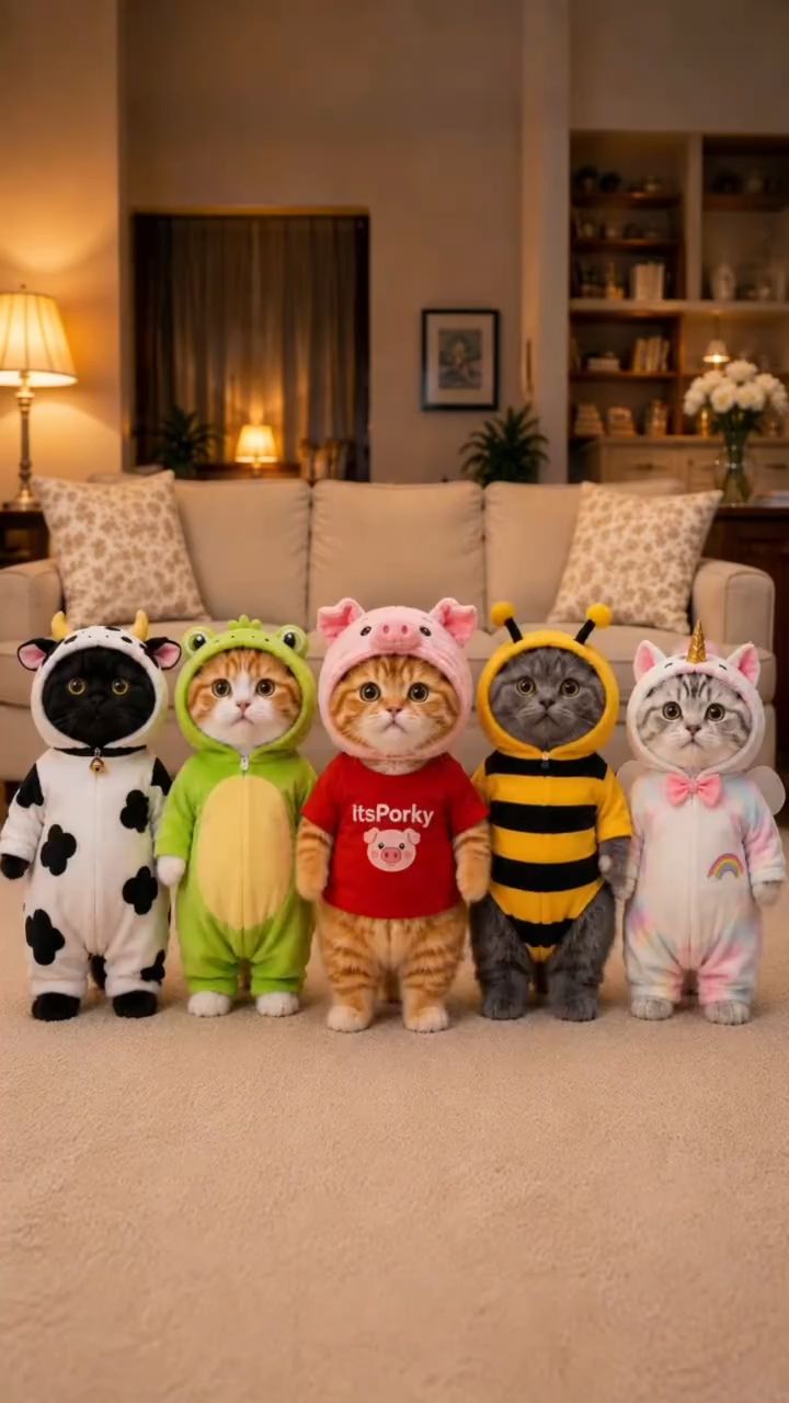🐾🐾 Кисы зажигают на кошачьей вечеринке 😼😼