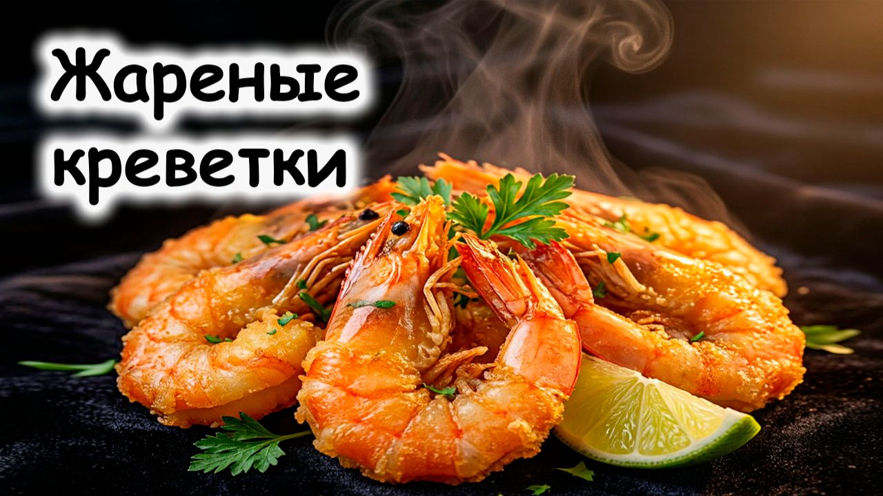 Жареные креветки