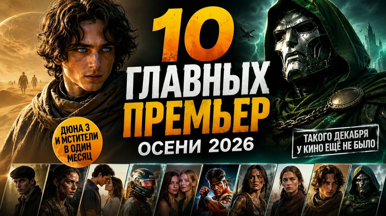 10 Новых фильмов 2026 Трейлеры_1080p