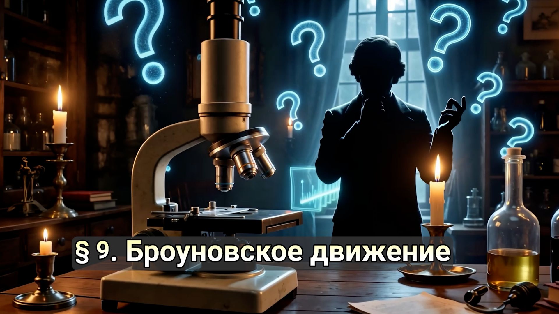  9. БРОУНОВСКОЕ ДВИЖЕНИЕ: почему пылинки танцуют?  Классные знания  физики 7 класс