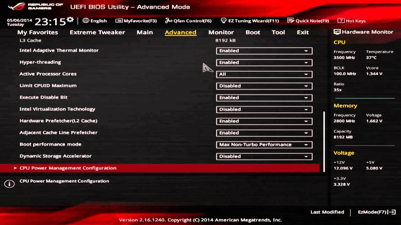 ASUS Maximus VII Hero BIOS_720p