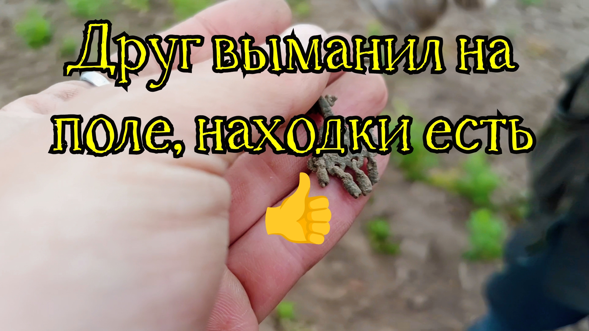 Друг выманил на поле и не зря!