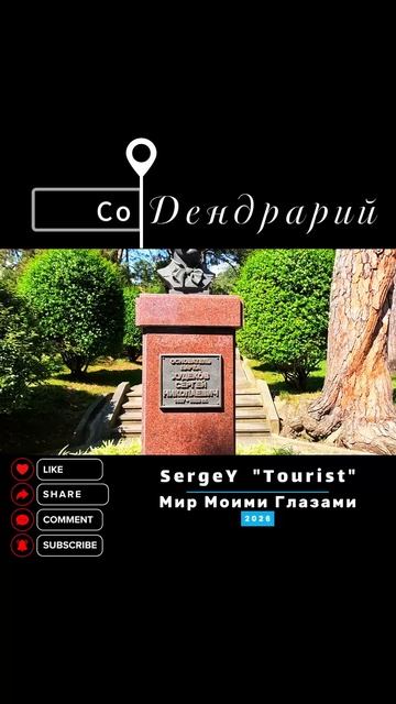ДЕНДРАРИЙ СОЧИ — РАЙ В ЦЕНТРЕ ГОРОДА! 😍 #shorts