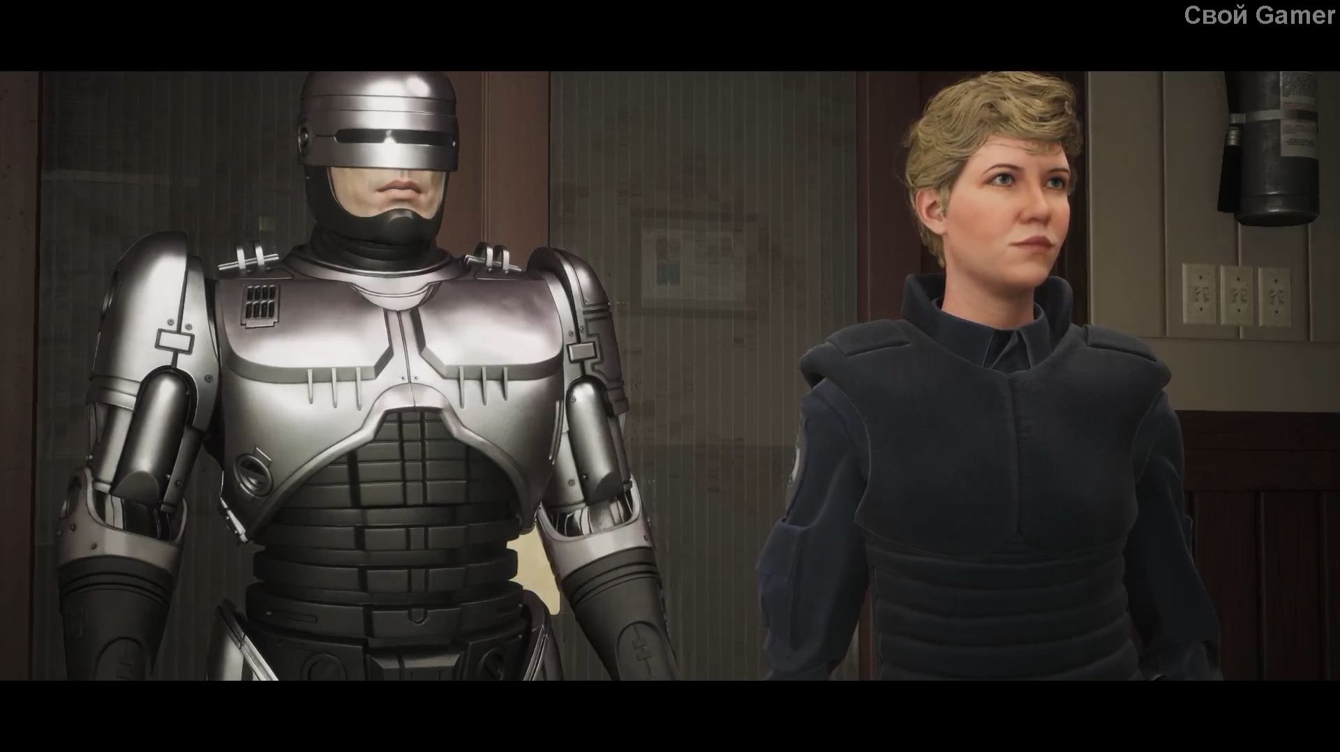 RoboCop Rogue City № 11 - Льюис снова в участке