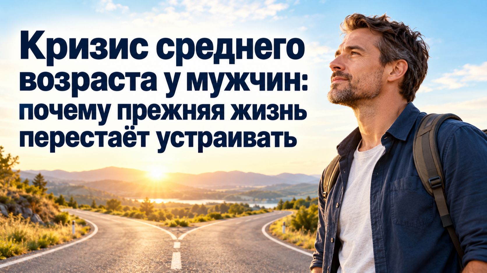 Кризис среднего возраста у мужчин: почему прежняя жизнь перестаёт устраивать