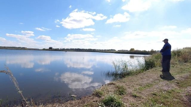 Рыбалка в деревне.