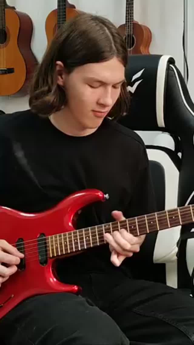 Deep purple Highway star соло кавер на гитаре