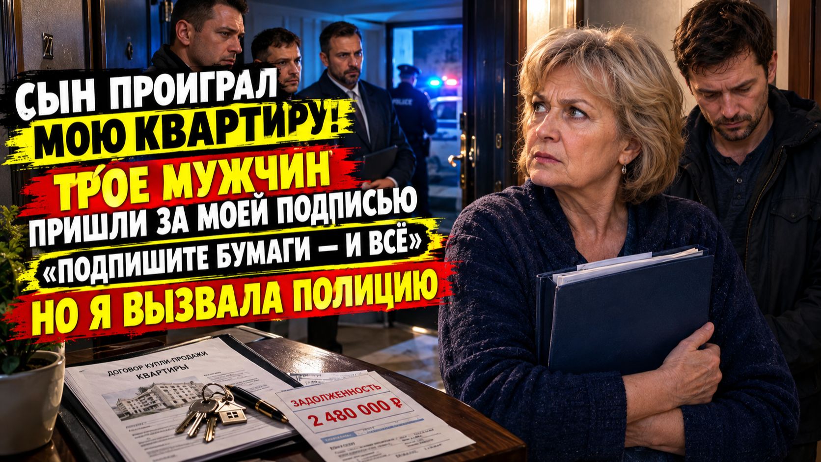 Истории из жизни | Сын проиграл квартиру матери в азартных играх | Аудио рассказы