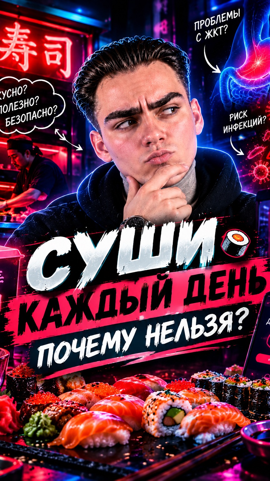 СУШИ КАЖДЫЙ ДЕНЬ | ПОЧЕМУ НЕЛЬЗЯ?