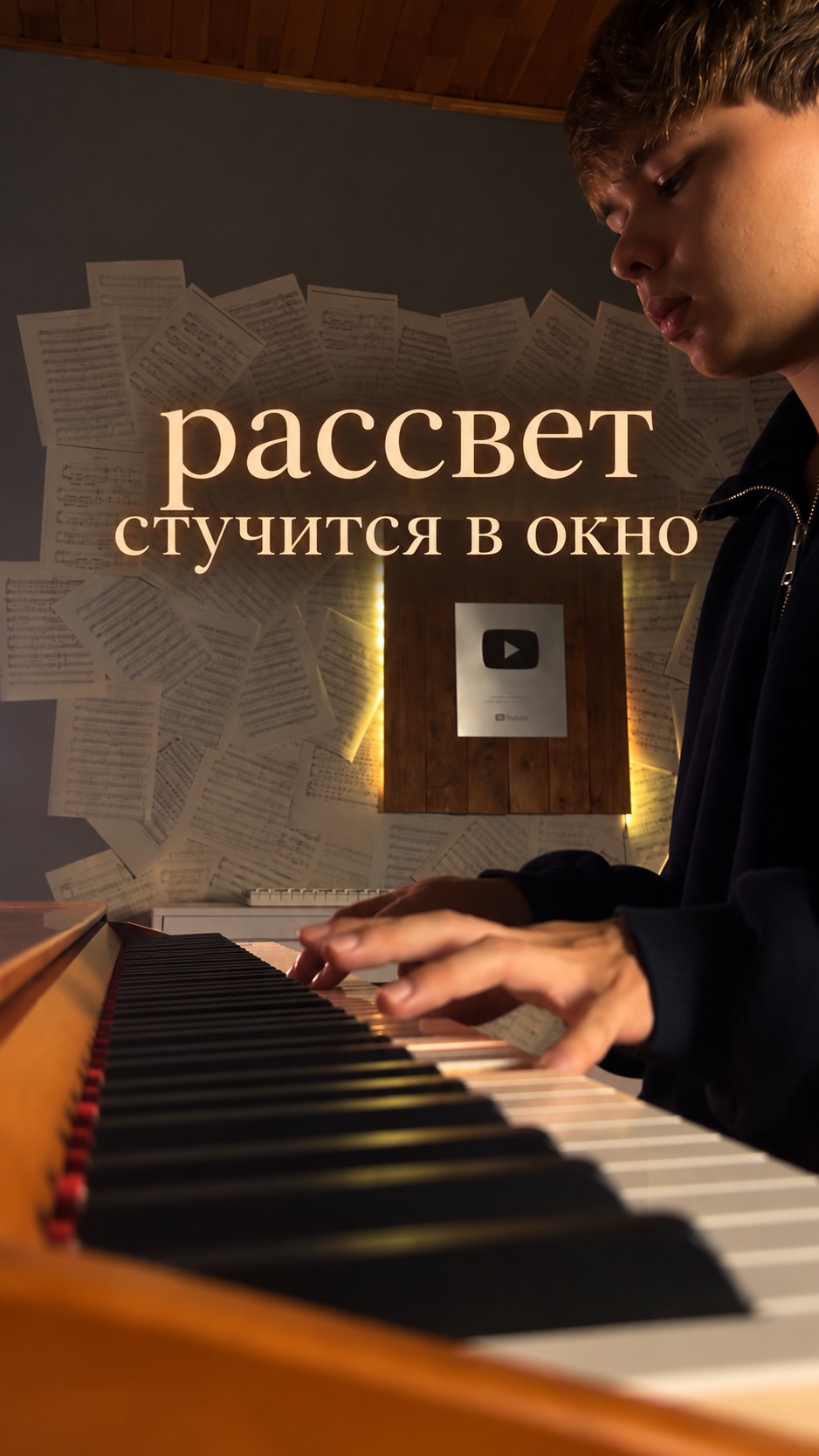 Цветаева  Ваня Дмитриенко на пианино