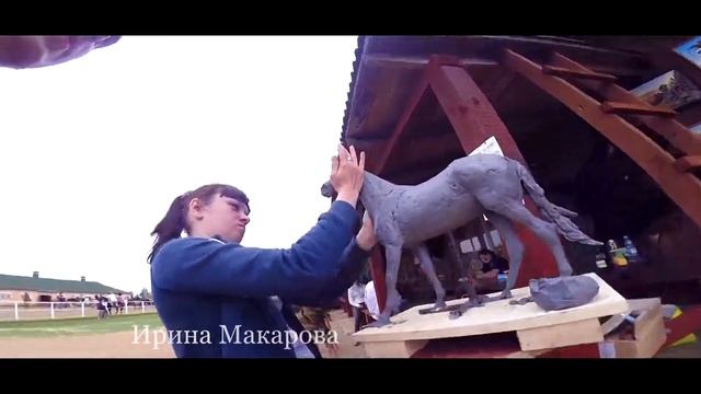 Мастер класс по лепки лошади тизер  teaser Master class on sculpting the horse