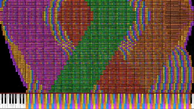 Black MIDI Vlad Bygaicov 897 Million Notes