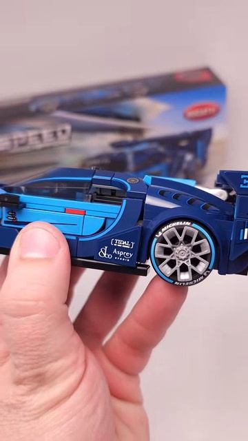LEGO Speed Champions Bugatti Vision Gran Turismo Гиперспортивный автомобиль 77253 284 детали. Об