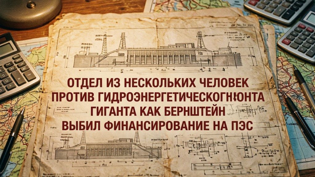 Отдел из нескольких человек против гидроэнергетического гиганта: как Бернштейн выбил финансирование