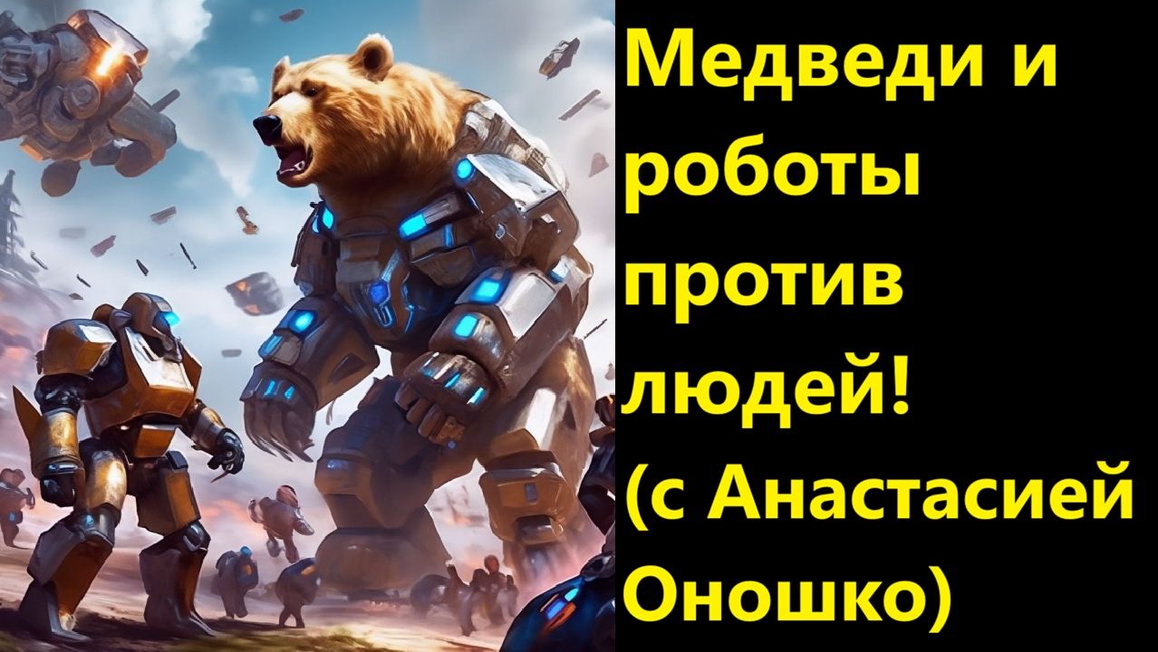 Медведи и роботы против людей! с Анастасией Оношко