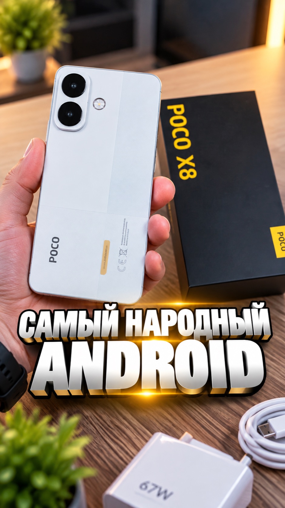 САМЫЙ НАРОДНЫЙ ANDROID  POCO X8 