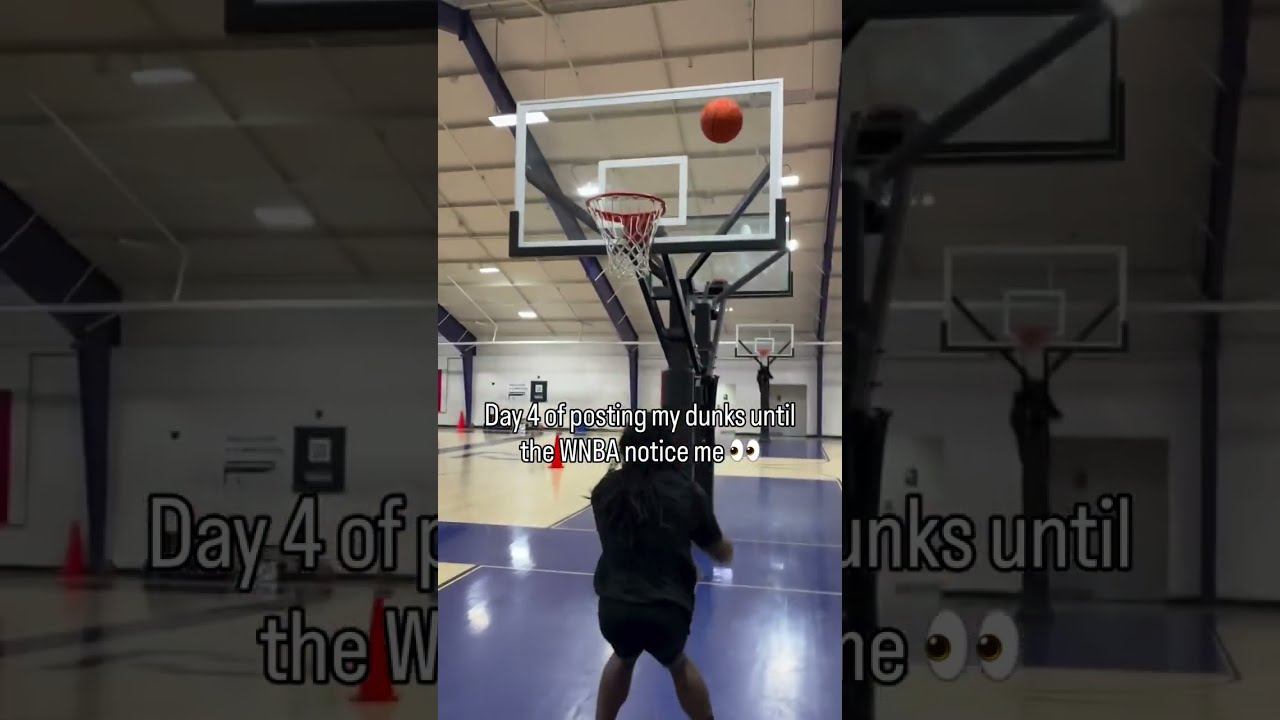 Regulation or nah? basketball dunk wnba