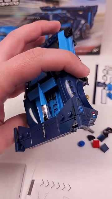 LEGO Speed Champions Bugatti Vision Gran Turismo Гиперспортивный автомобиль 77253 284 детали. Сб