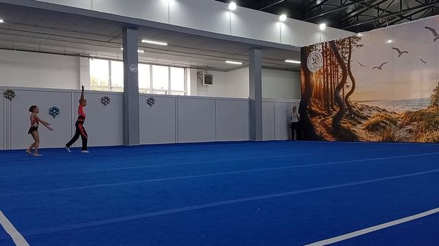 СмП 2 спортивный разряд Ефтеева Есения - Макаров Никита ШСА Пирамида Темповое упражнение