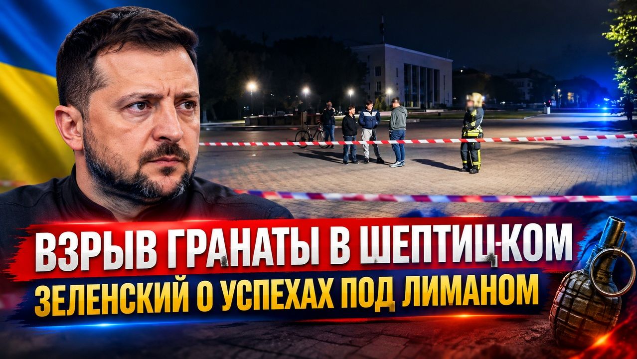 ВЗРЫВ ГРАНАТЫ В ШЕПТИЦКОМ РАНЕНЫЕ И ЗАДЕРЖАННЫЙ