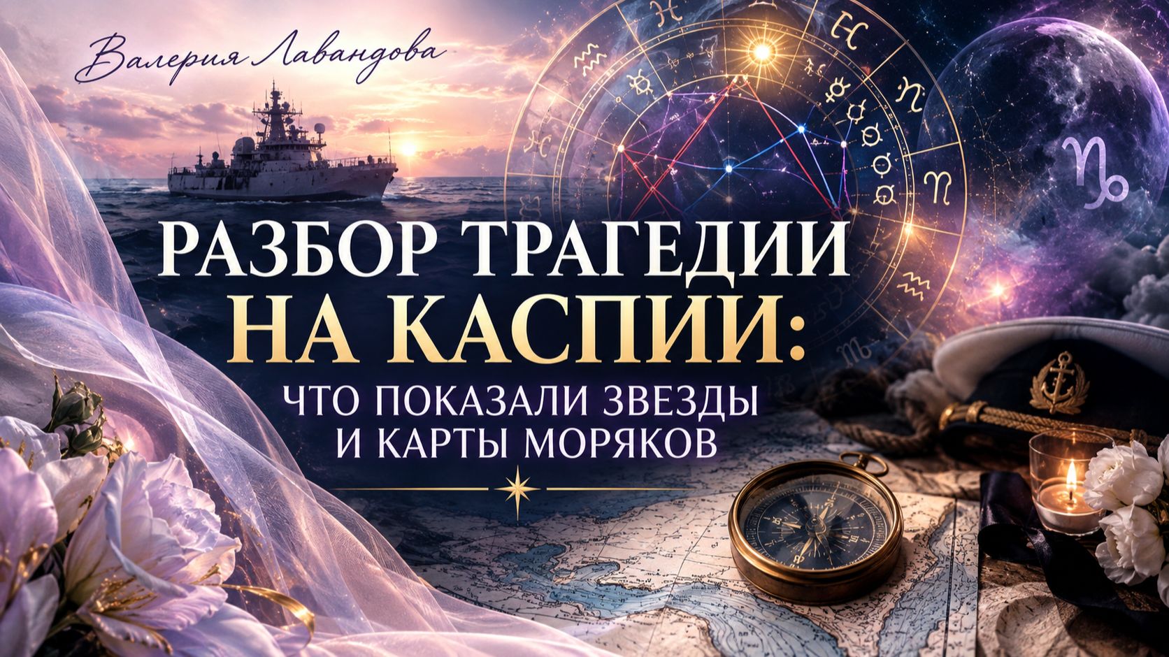 РАЗБОР ТРАГЕДИИ НА КАСПИИ: ЧТО ПОКАЗАЛИ ЗВЕЗДЫ И КАРТЫ МОРЯКОВ. ВАЛЕРИЯ ЛАВАНДОВА