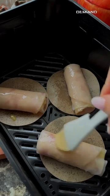 Хрустящие рулетики из рисовой бумаги 