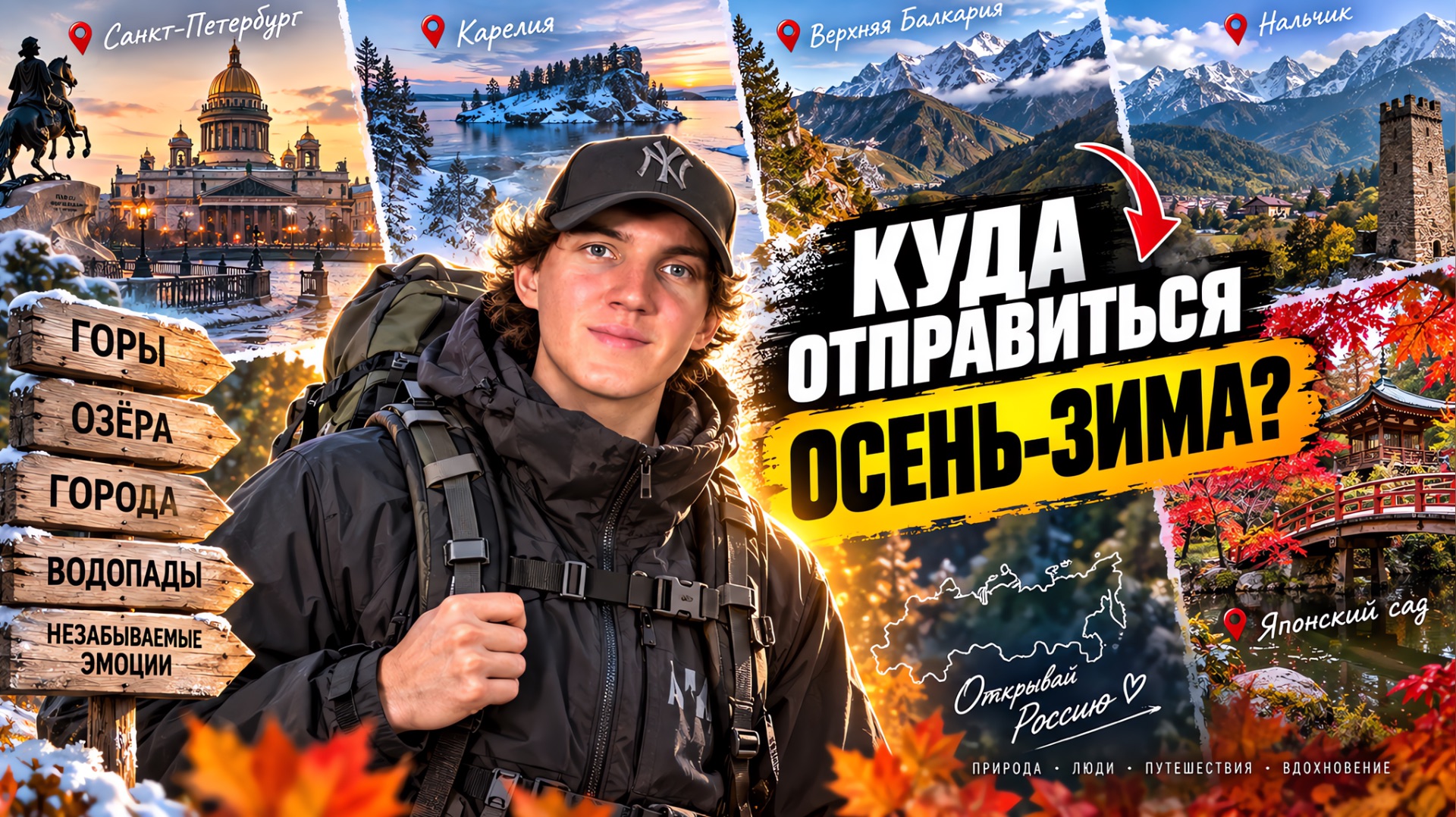 КУДА ОТПРАВИТЬ ОСЕНЬ-ЗИМА | пора готовиться к зимним каникулам