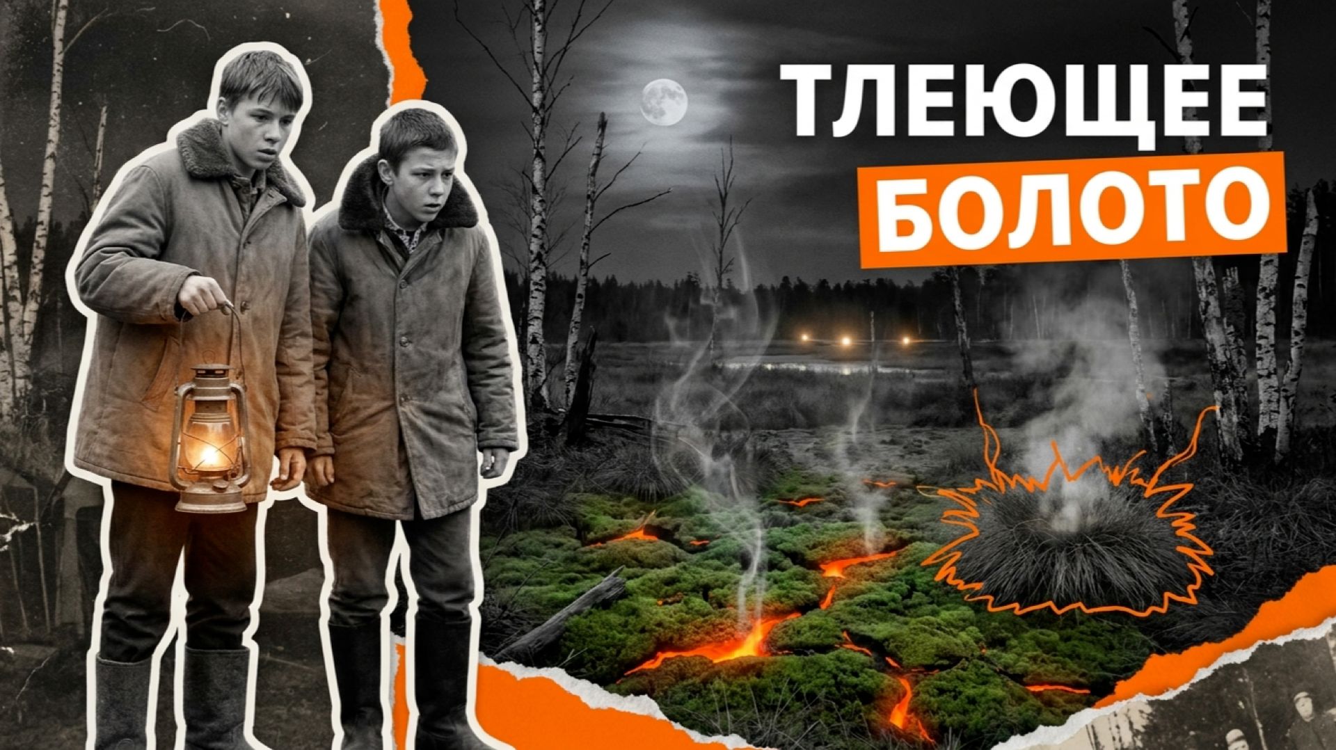 ТЛЕЮЩЕЕ БОЛОТО  РАССКАЗ