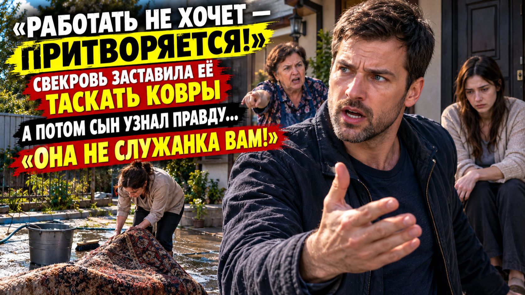 Истории из жизни | Свекровь заставила беременную невестку таскать ковры | Аудио рассказы
