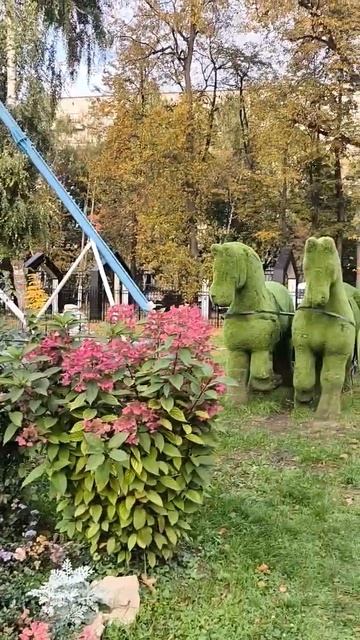 Гуляю осенью в парке Талалихина в Подольске