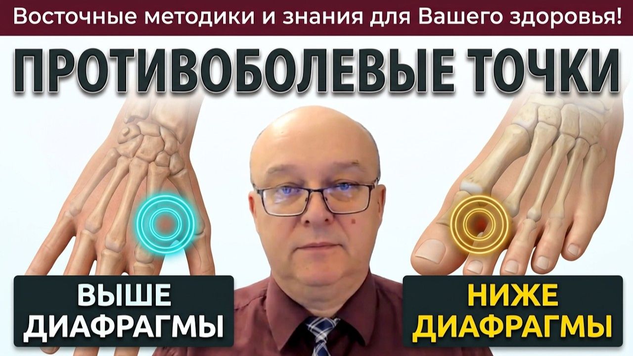 Противоболевые  точки