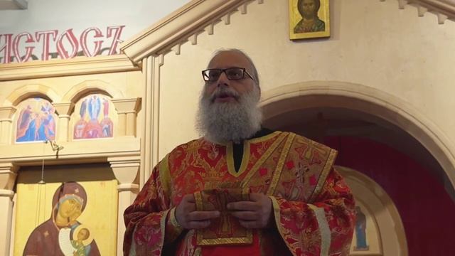 Проповедь диакона Димитрия Клыкова в Праздник Воздвижения Креста Господня