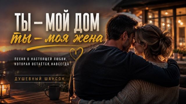 МАКС СЕВЕР  ТЫ  МОЙ ДОМ  Душевная мужская песня о настоящей любви