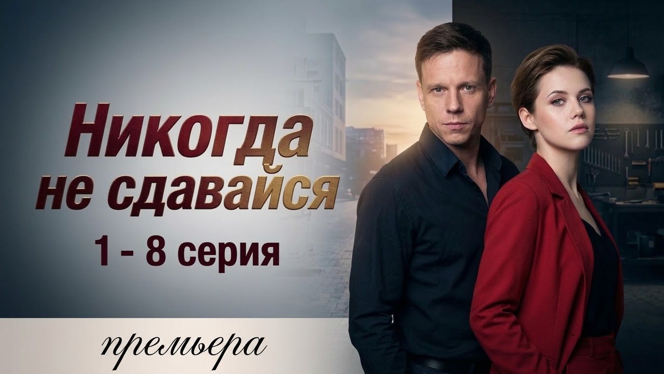 НИКОГДА НЕ СДАВАЙСЯ 1-8 СЕРИЯ РОССИЙСКАЯ МЕЛОДРАМА 2026 ОБЗОРСЕРИАЛА