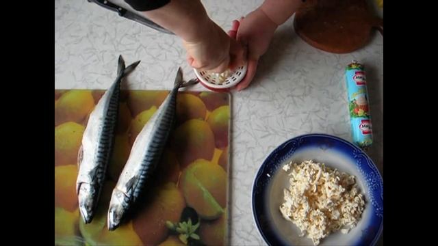 Фаршированная скумбрия запеченная в духовке отличный рецепт