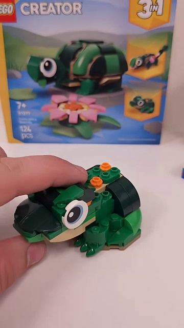 LEGO Creator Лягушка 31377 из набора Черепаха с кувшинкой