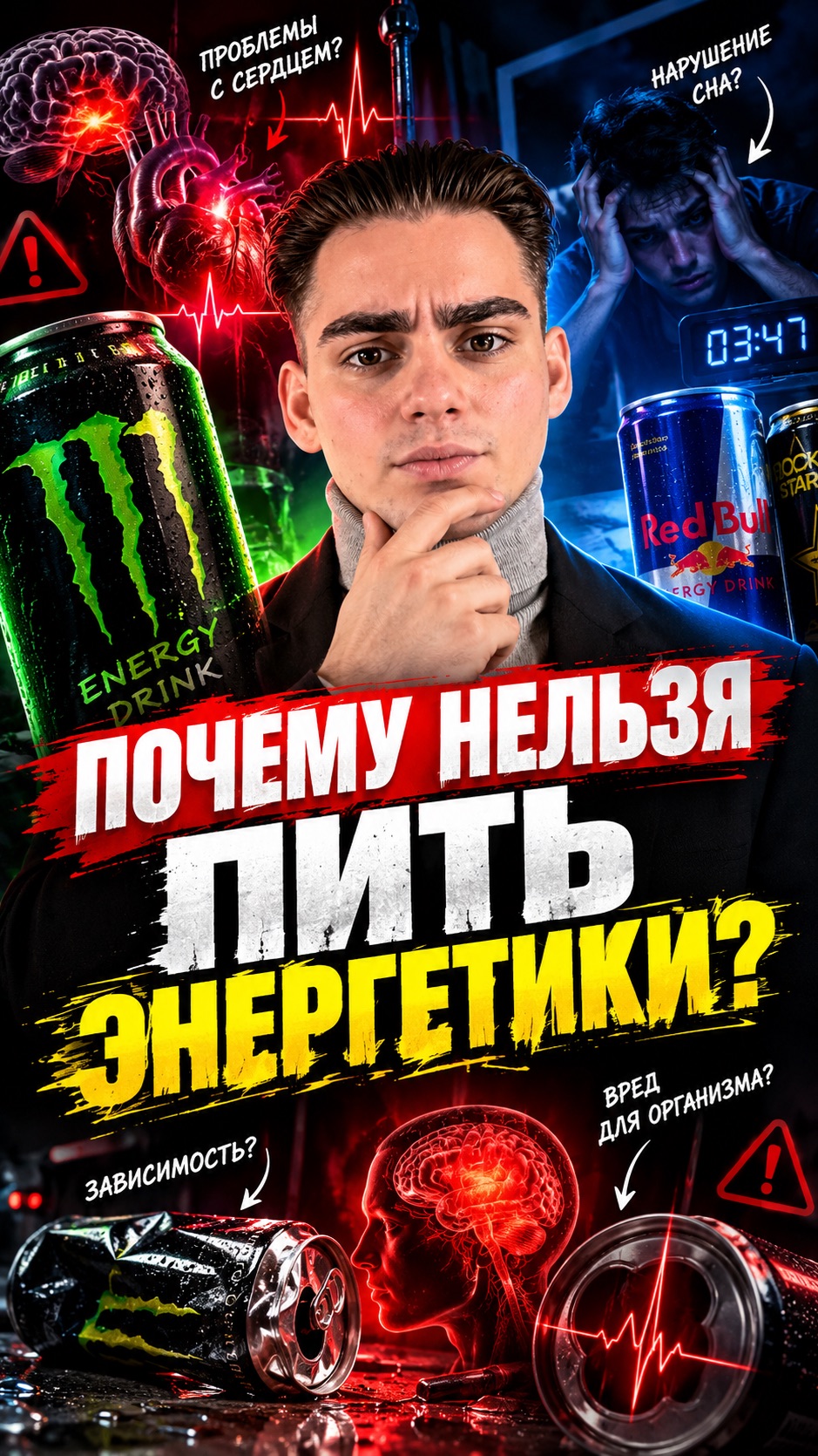 ПИТЬ ЭНЕРГЕТИКИ | ПОЧЕМУ НЕЛЬЗЯ?