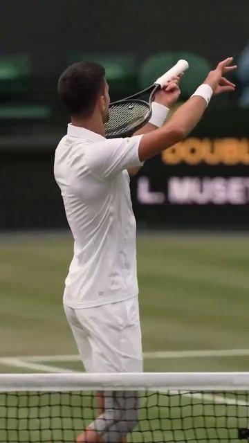 Novak Djokovic - Human Or Algorithm?  #tennis #djokovic #novakdjokovic #australianopen #atp